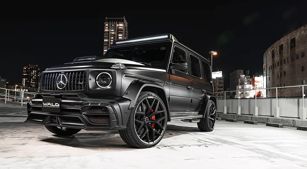 ชุดแต่ง MERCEDES-BENZ G-CLASS G63/G550/400d/350d AMG LINE WALD Japan สปอร์ตไลน์ แบล็กไบซัน เอดิชัน ภาพ 12