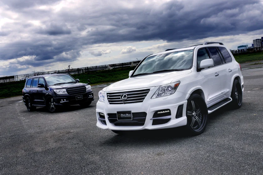 ชุดแต่ง LEXUS LX570 WALD Japan สปอร์ตไลน์ แบล็กไบซัน เอดิชัน ภาพ 20