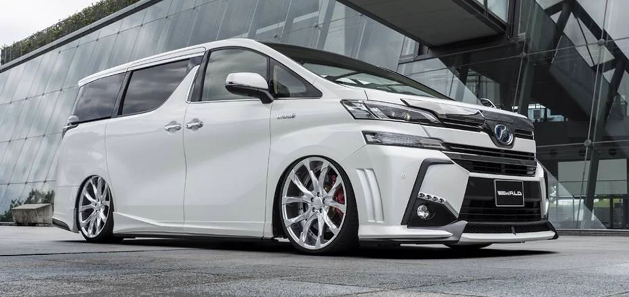 รูปชุดแต่ง ชุดแต่ง TOYOTA Vellfire30 2015 2017 WALD ภาพที่ 9