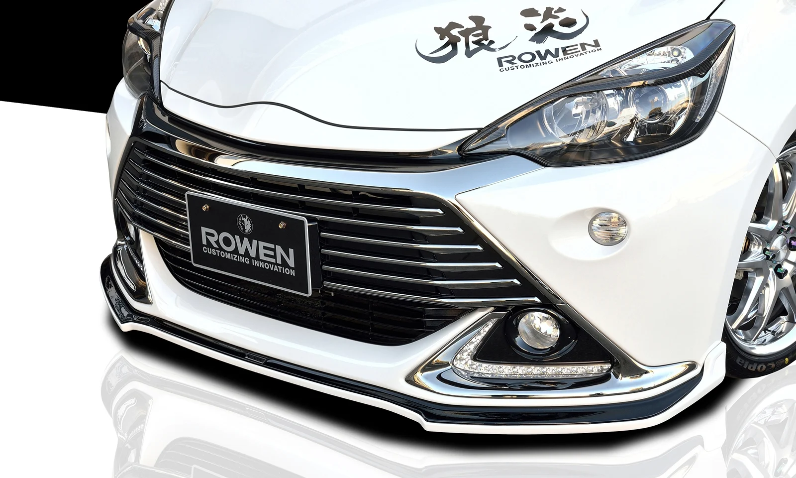 ชุดแต่ง TOYOTA 10 AQUA G's NHP10 2013.12~2017.6 ROWEN SPORT Rowen Japan ภาพ 6