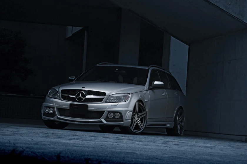 ชุดแต่ง MERCEDES-BENZ C-CLASS WAGON WALD Japan สปอร์ตไลน์ แบล็กไบซัน เอดิชัน ภาพ 8