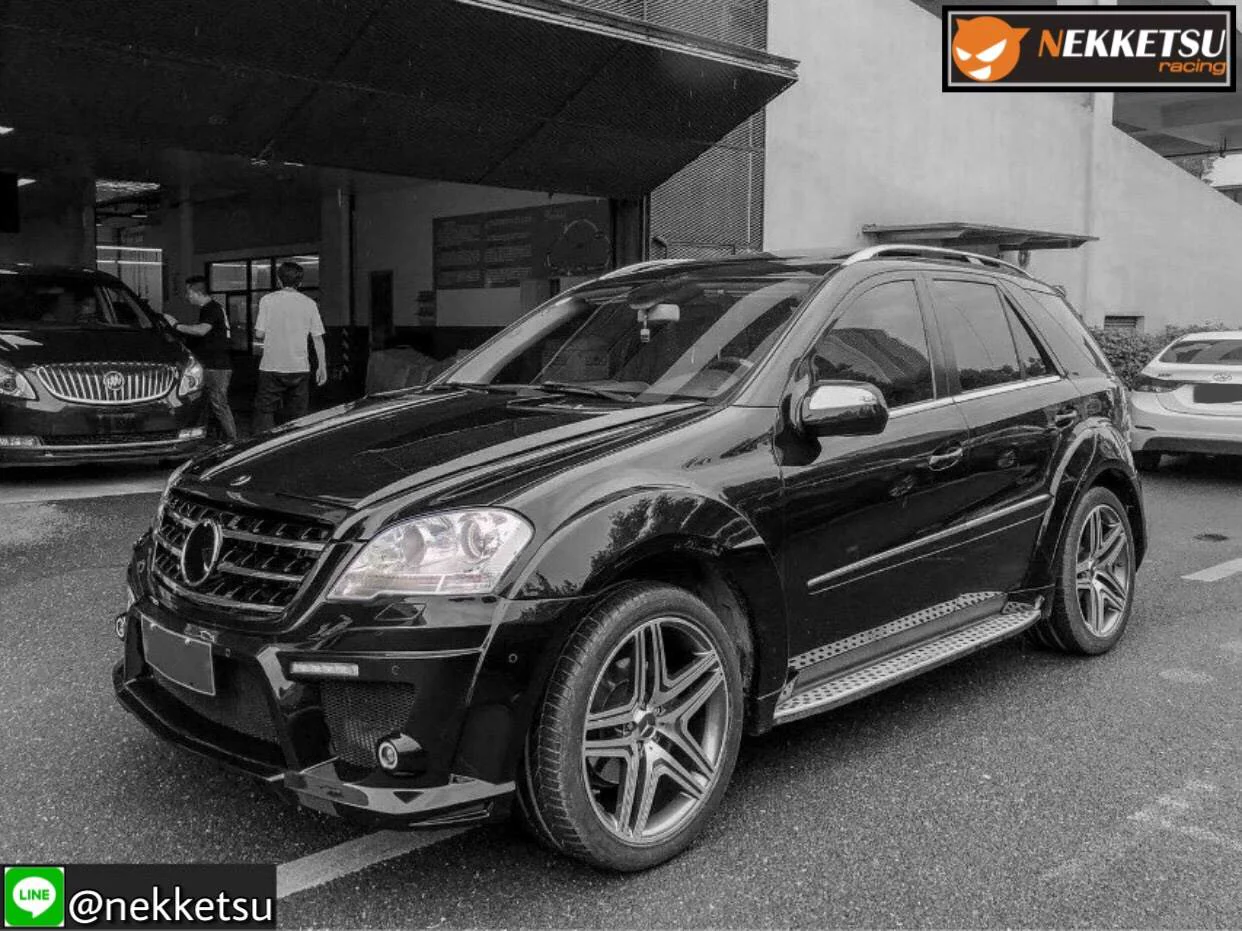 ชุดแต่ง Mercedes-Benz ML Class W164 Wide Body2