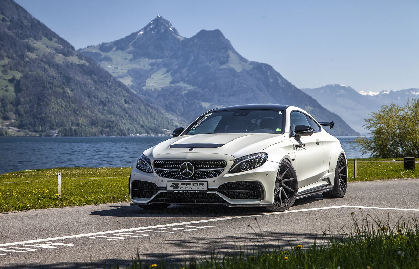 รูปชุดแต่ง ชุดแต่ง Mercedes-Benz C Class W205 2018 2020 PD Wide Body ภาพที่ 4
