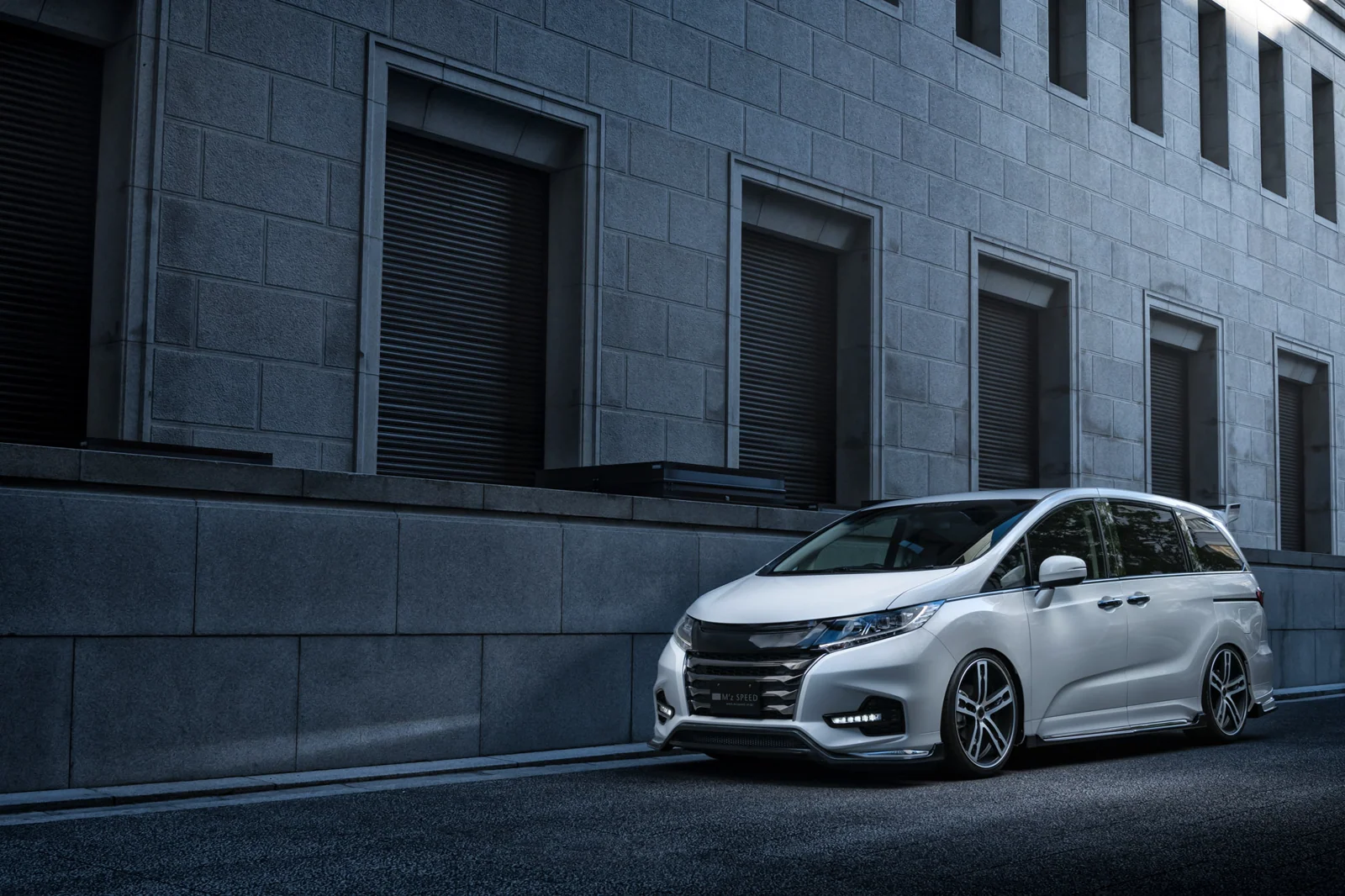 รูปชุดแต่ง ชุดแต่ง Honda Odyssey 2013 2017 MZ Speed V3 ภาพที่ 6