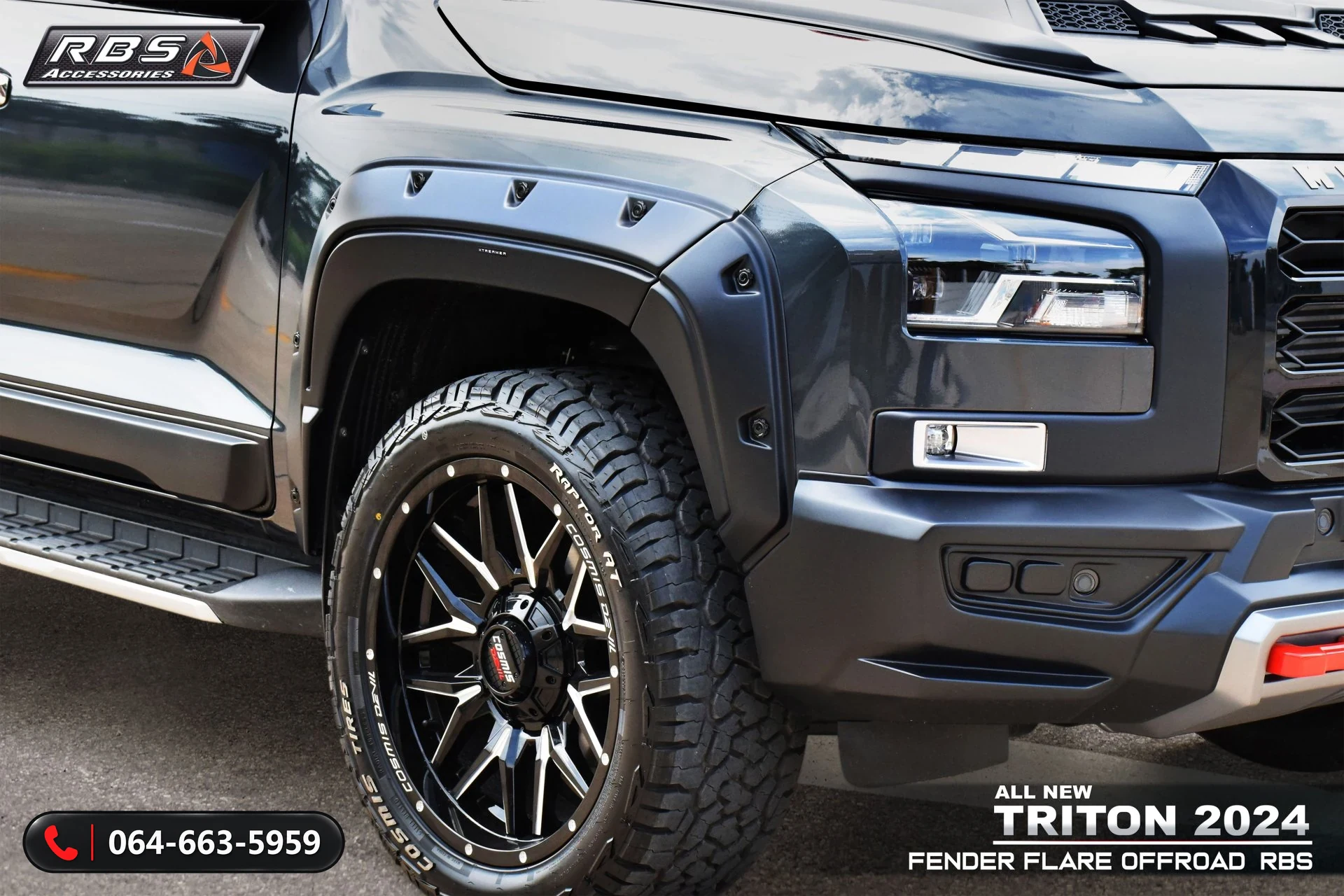 ชุดแต่ง MITSUBISHI TRITON 2024 XTREAMER RBS ภาพ 10