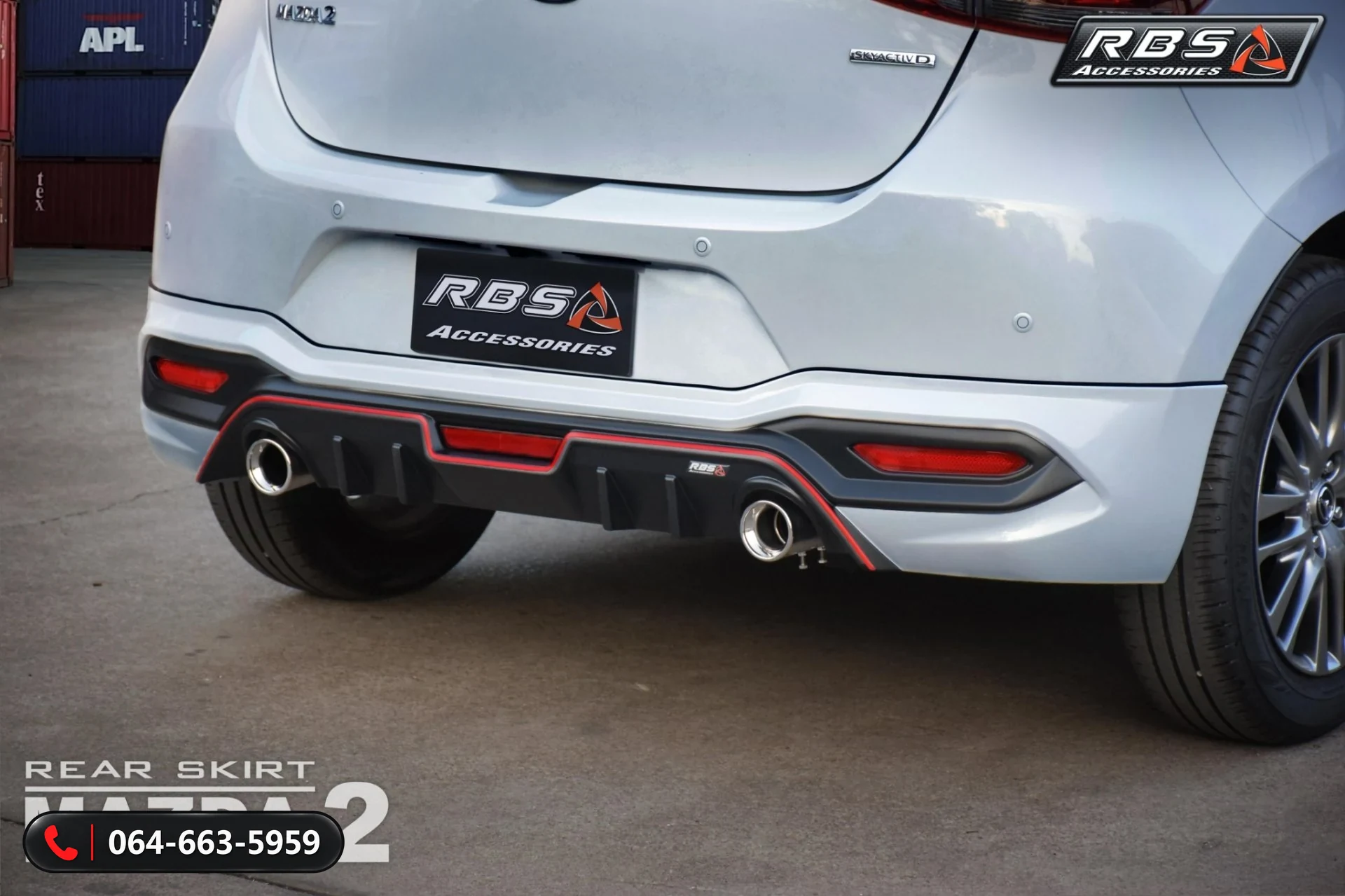 ชุดแต่ง MAZDA 2 MZADA 2 2020 IDEO RBS ภาพ 13