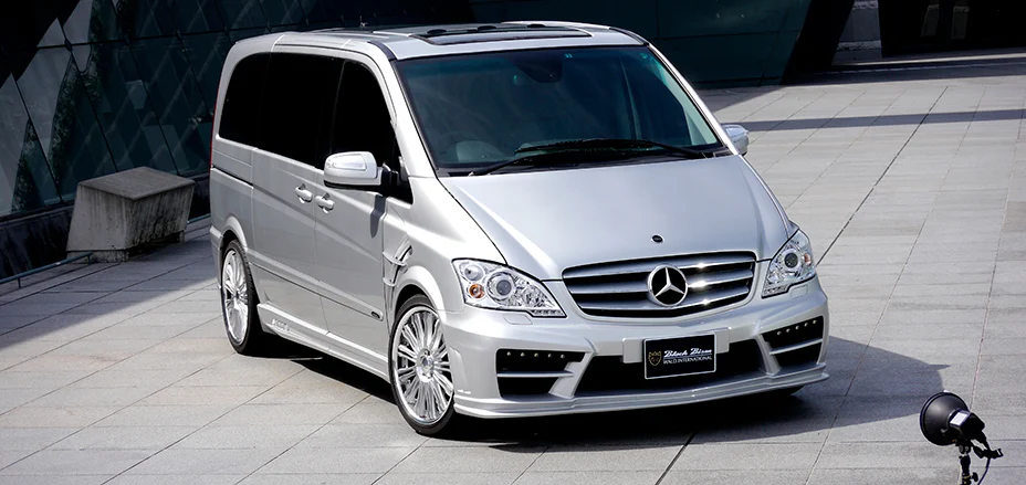 ชุดแต่ง MERCEDES-BENZ V-CLASS SHORT/LONG WALD Japan สปอร์ตไลน์ แบล็กไบซัน เอดิชัน ภาพ 19