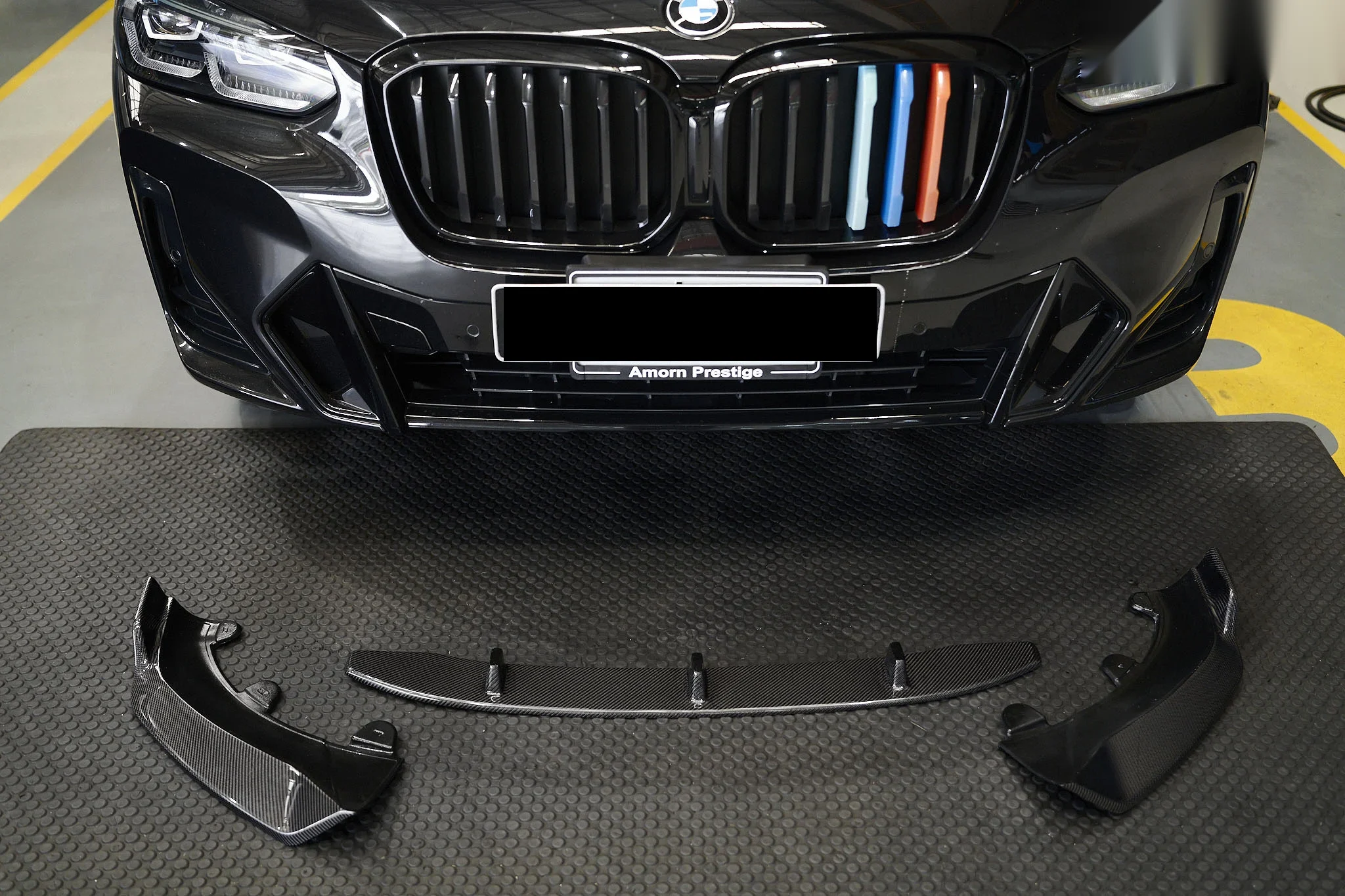 ชุดแต่ง BMW X3 G01 BMW X3 LCI x คาร์บอน ลิ้นหน้า สปอยเลอร์ Prodrive Shop ภาพ 6