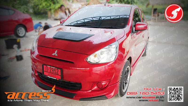 ชุดแต่งมิราจ 2013 Access Body kits - MITSUBISHI ชุดแต่งมิราจ 2013 Access Body kits ชุดแต่งรถ ภาพ 13