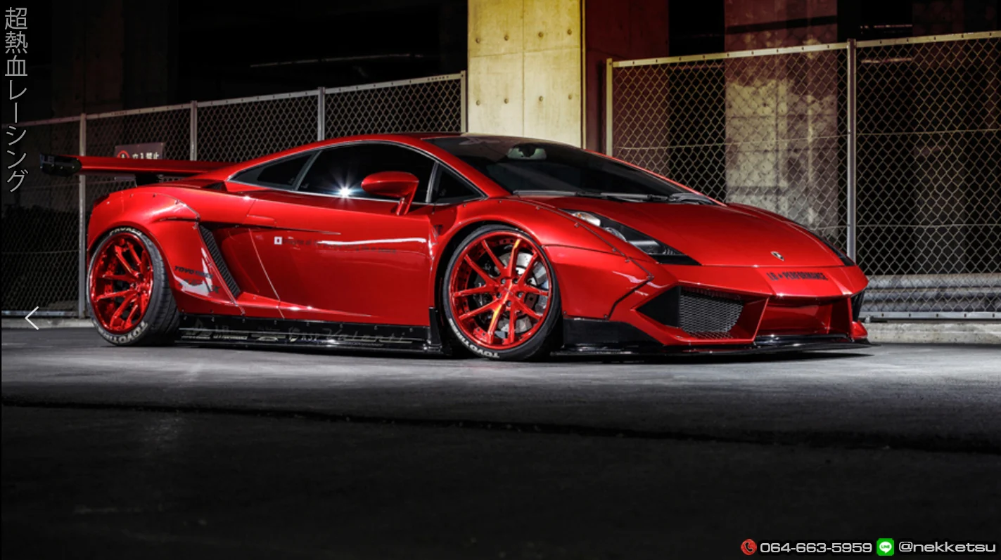 รูปชุดแต่ง ชุดแต่ง Lamborghini GALLARDO LB WORK ภาพที่ 11