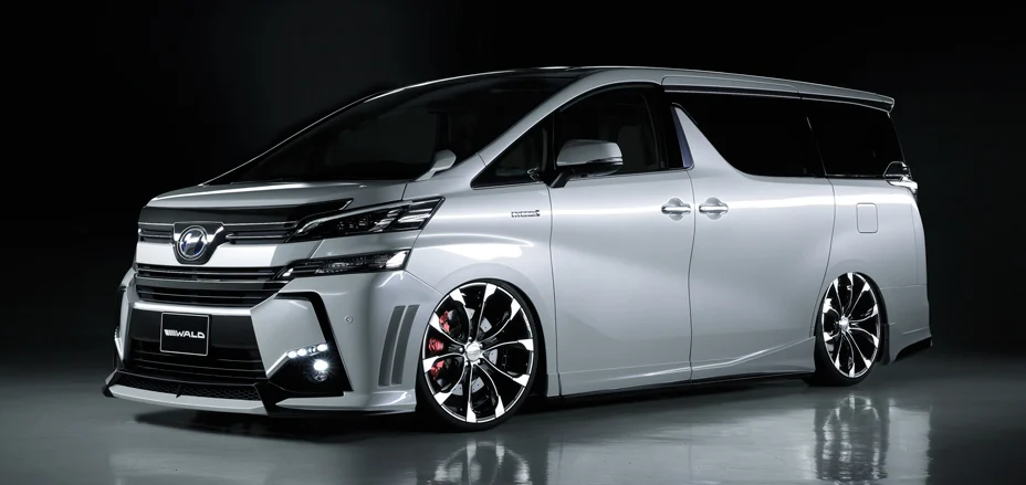 ชุดแต่ง TOYOTA VELLFIRE ALL WALD Japan สปอร์ตไลน์ BUMPER TYPE ภาพ 11