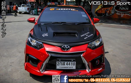 ฝากระโปรงหน้า VIOS 2013–2016 ทรง I.S Sport — ภาพรายละเอียดสินค้า 1