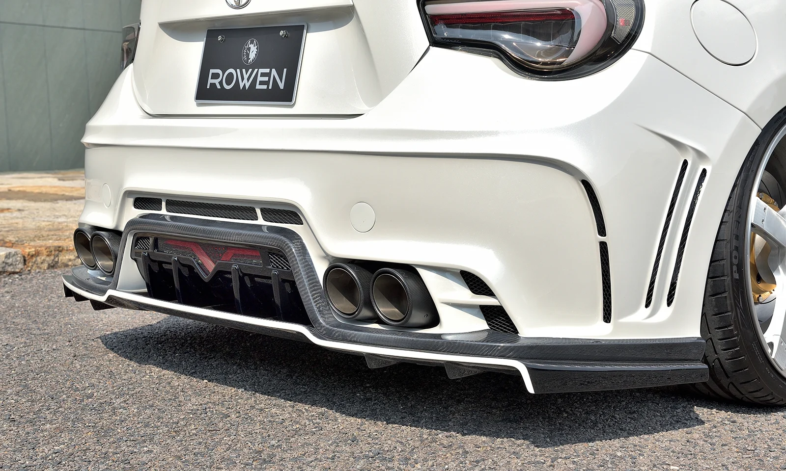ชุดแต่ง TOYOTA 86 STREET ZERO MODEL Bumper type ZN6 2016.08~Rowen Japan ภาพ 12