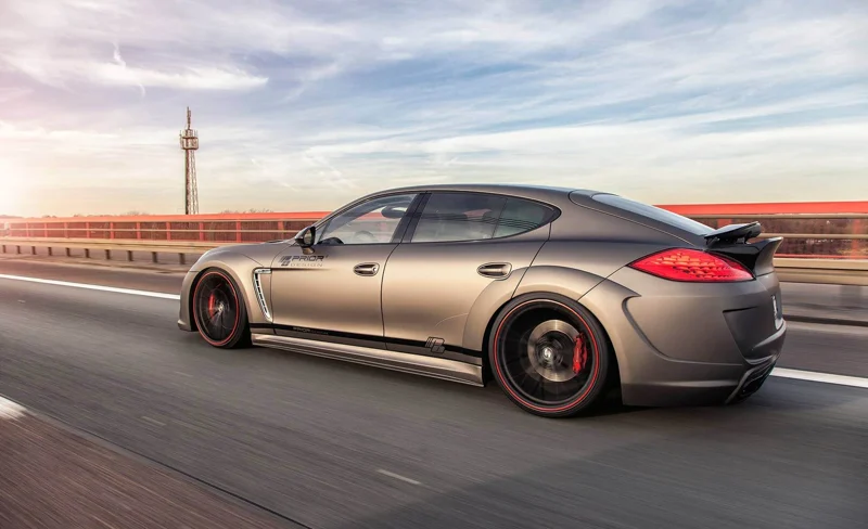 กันชนหลัง Prior Design P600WB Rear Bumper for Porsche Panamera 970 ภาพสินค้าที่เลือก