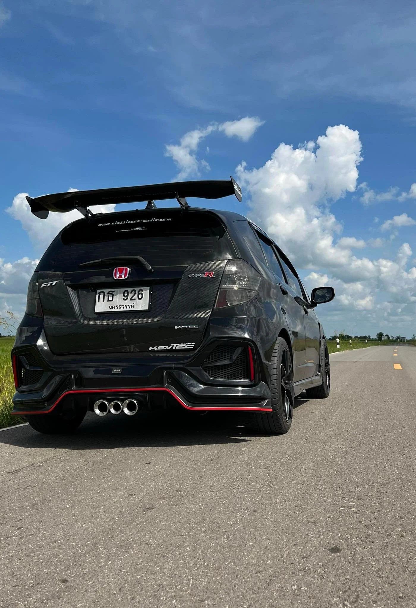 รูปชุดแต่ง ชุดแต่ง Honda Jazz GE 2008 2013 Type R 2019 ภาพที่ 6