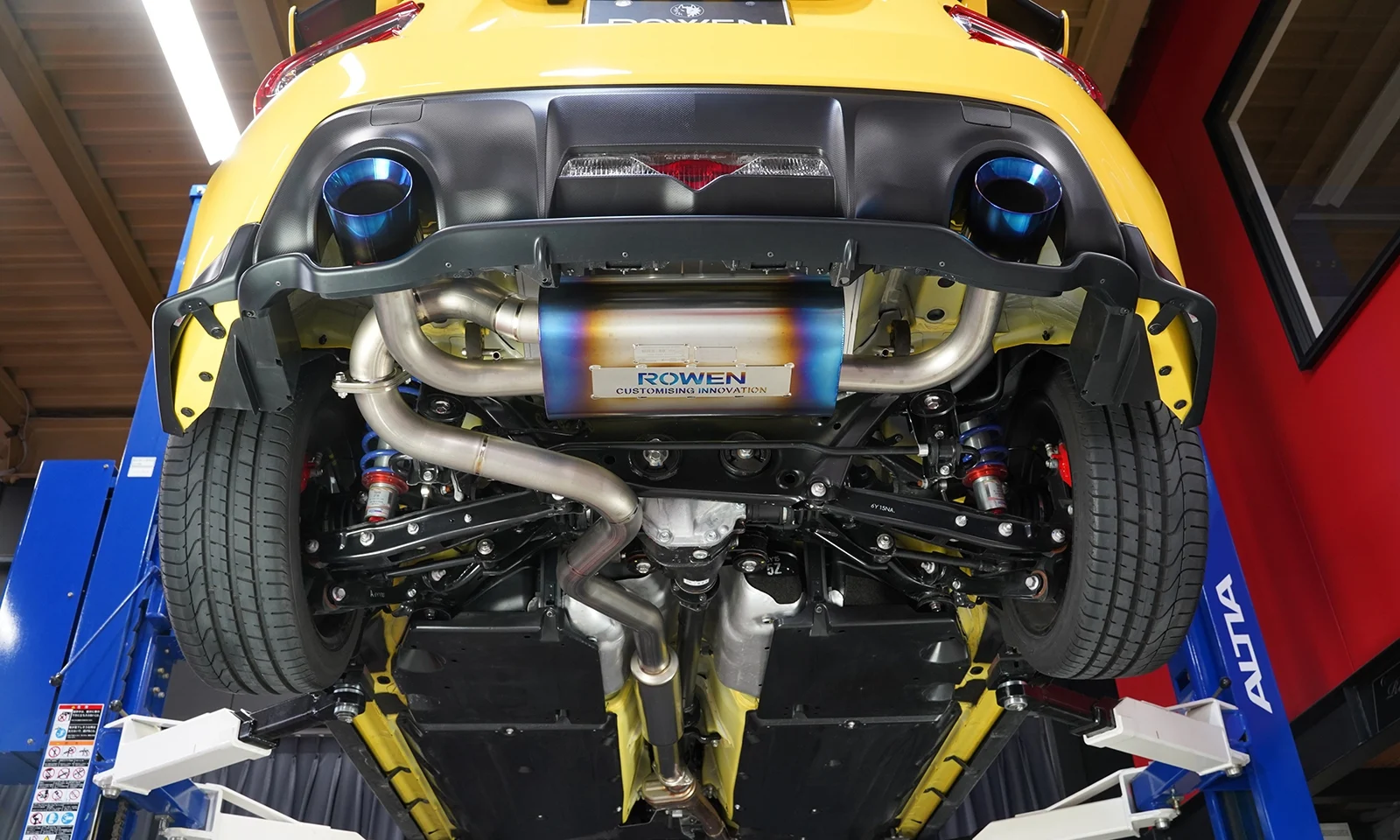 ชุดแต่ง SUBARU BRZ STI 2016.8~2020.11 Rowen Japan ภาพ 3