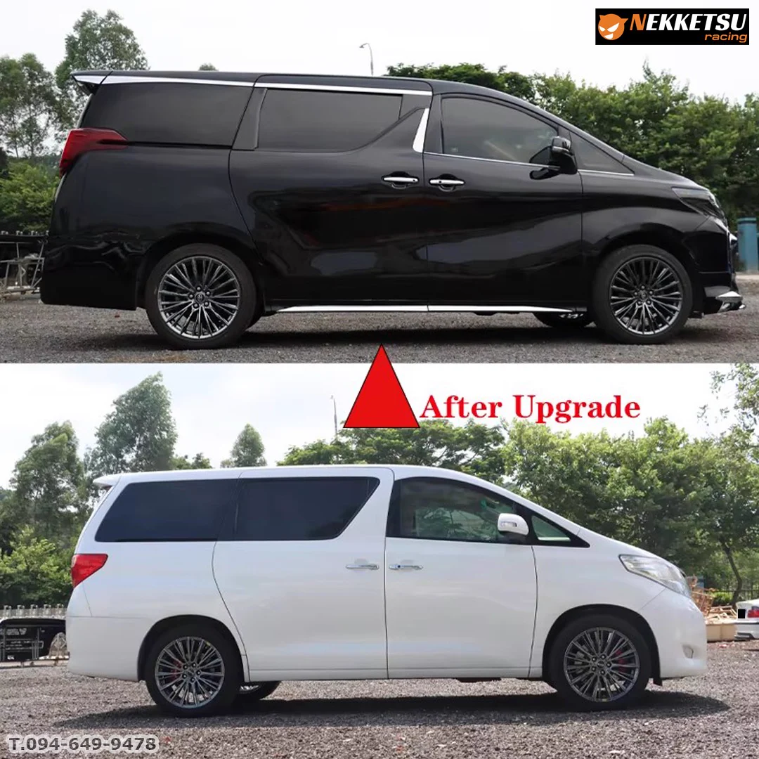 รูปชุดแต่ง ชุดแต่ง Toyota Alphard AH20 2009 2014 แปลงหน้า AH30 Full ภาพที่ 3
