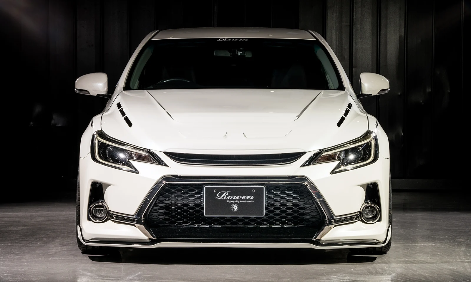 ชุดแต่ง TOYOTA 130 MARK X GR SPORT G's GRX130/133 2017.09~2019.12 2017.09~GR SPORT GRX130/133 2012.08~2016.11 Rowen Japan ภาพ 20