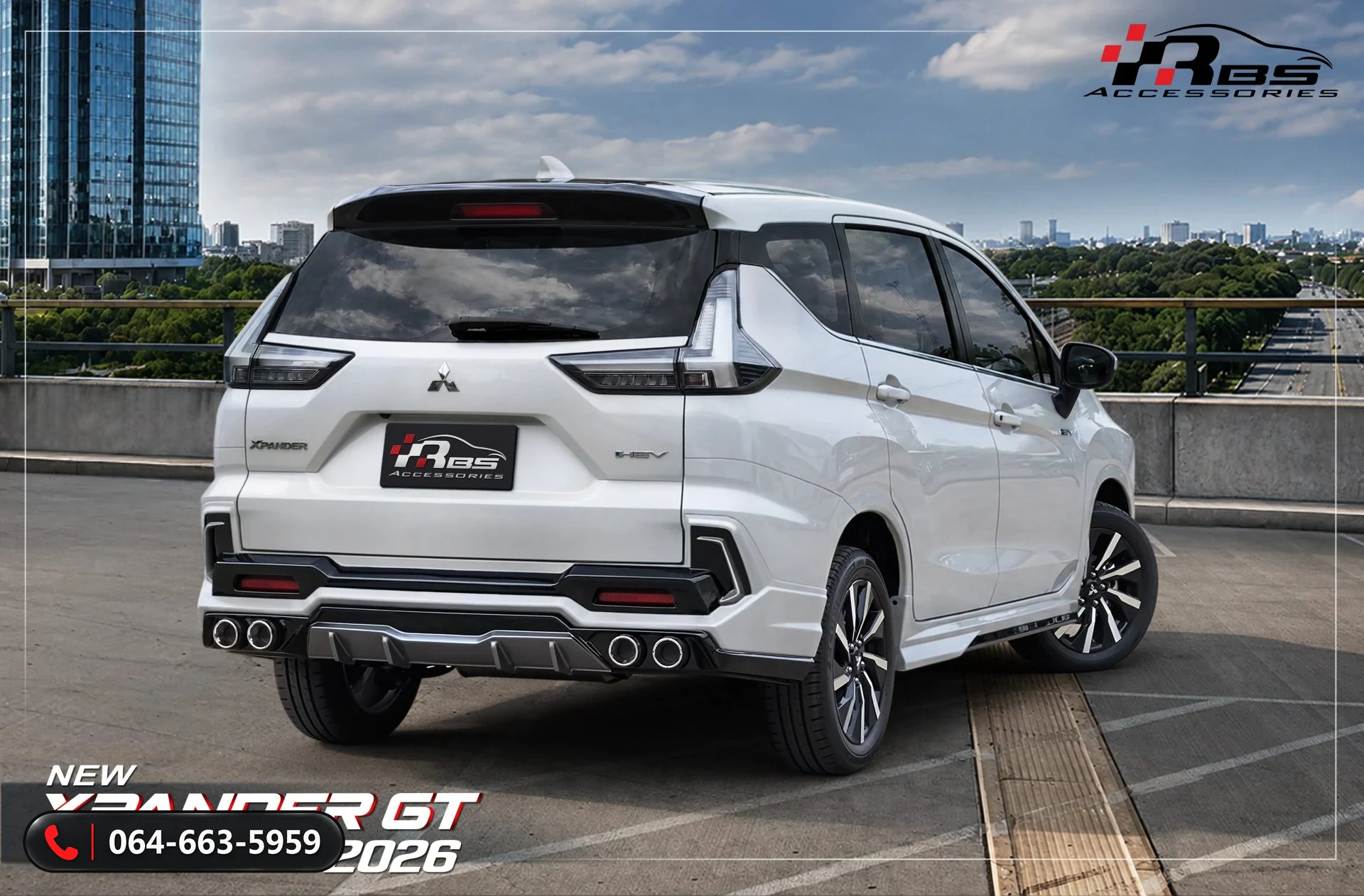 ชุดแต่ง MITSUBISHI Xpander MITSUBISHI XPANDER GT 2026 RBS ภาพ 3
