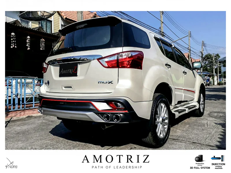 ชุดแต่ง Mu X 2017 AmotriZ Body Kits ท่อคู่ - ISUZU Mu X 2017 AmotriZ Body Kits ท่อคู่ ชุดแต่งรถ ภาพ 12