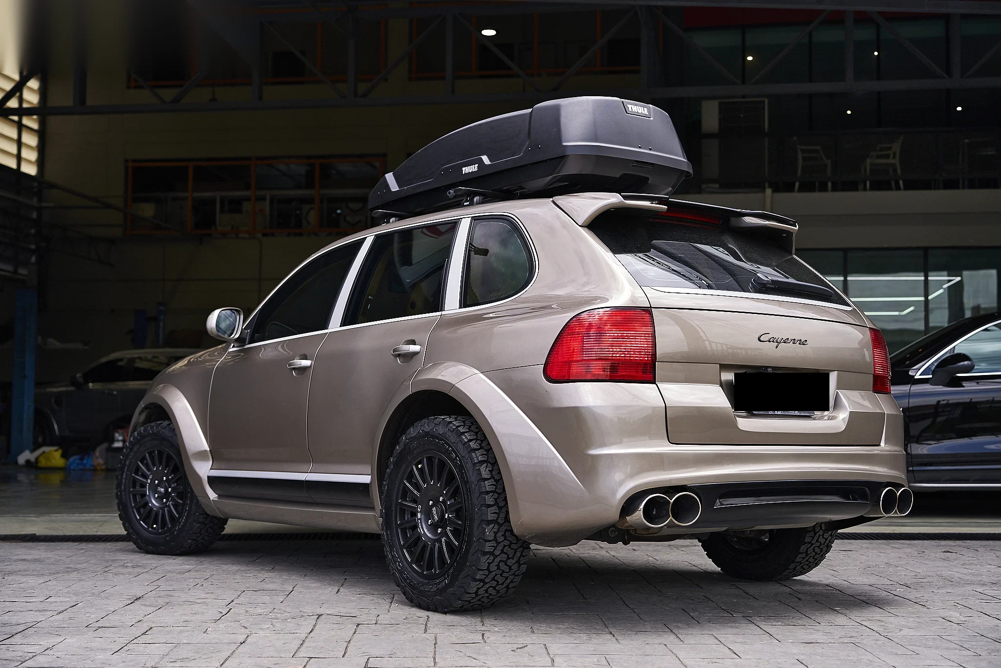 ชุดแต่ง PORSCHE 957 SERIES Cayenne 957 ชุดโป่ง Widebody x OZ Rally Prodrive Shop ภาพ 9