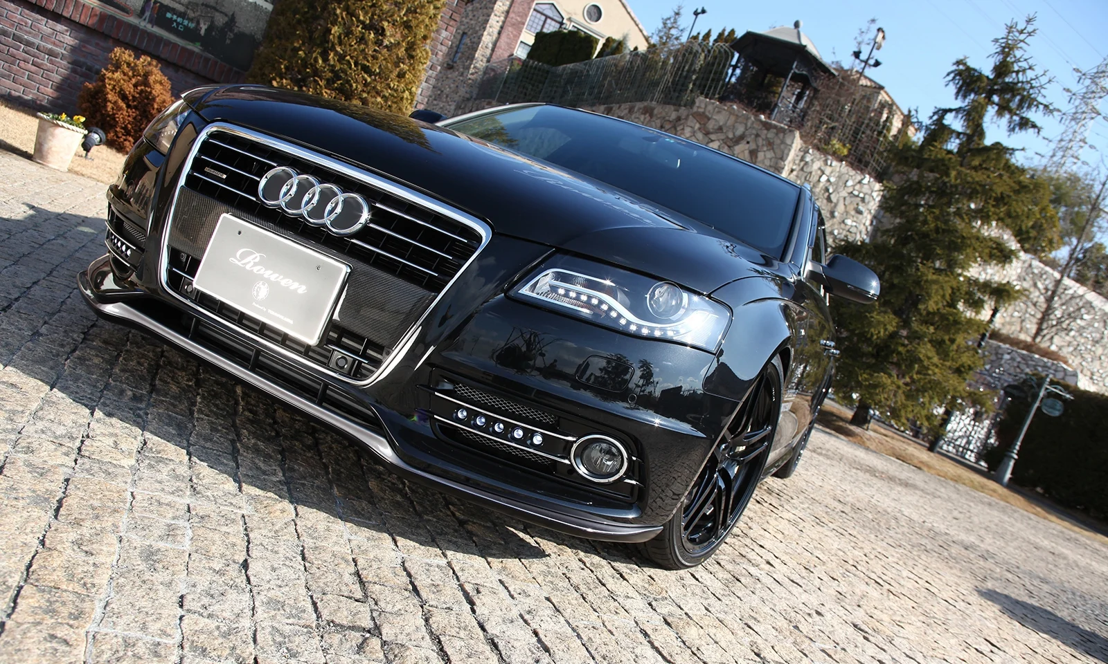ชุดแต่ง Audi A4 S-LINE /S4 /A4 AVANT S-LINE /S4 AVANT 8K 2008.03~2011.12 Rowen Japan ภาพ 4