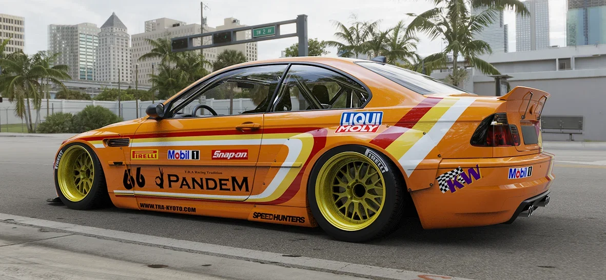 สปอยเลอร์ทรง Duck Tail (ชิ้นแยก) - V1.0 BMW E46 M3 Pandem ภาพสินค้าที่เลือก
