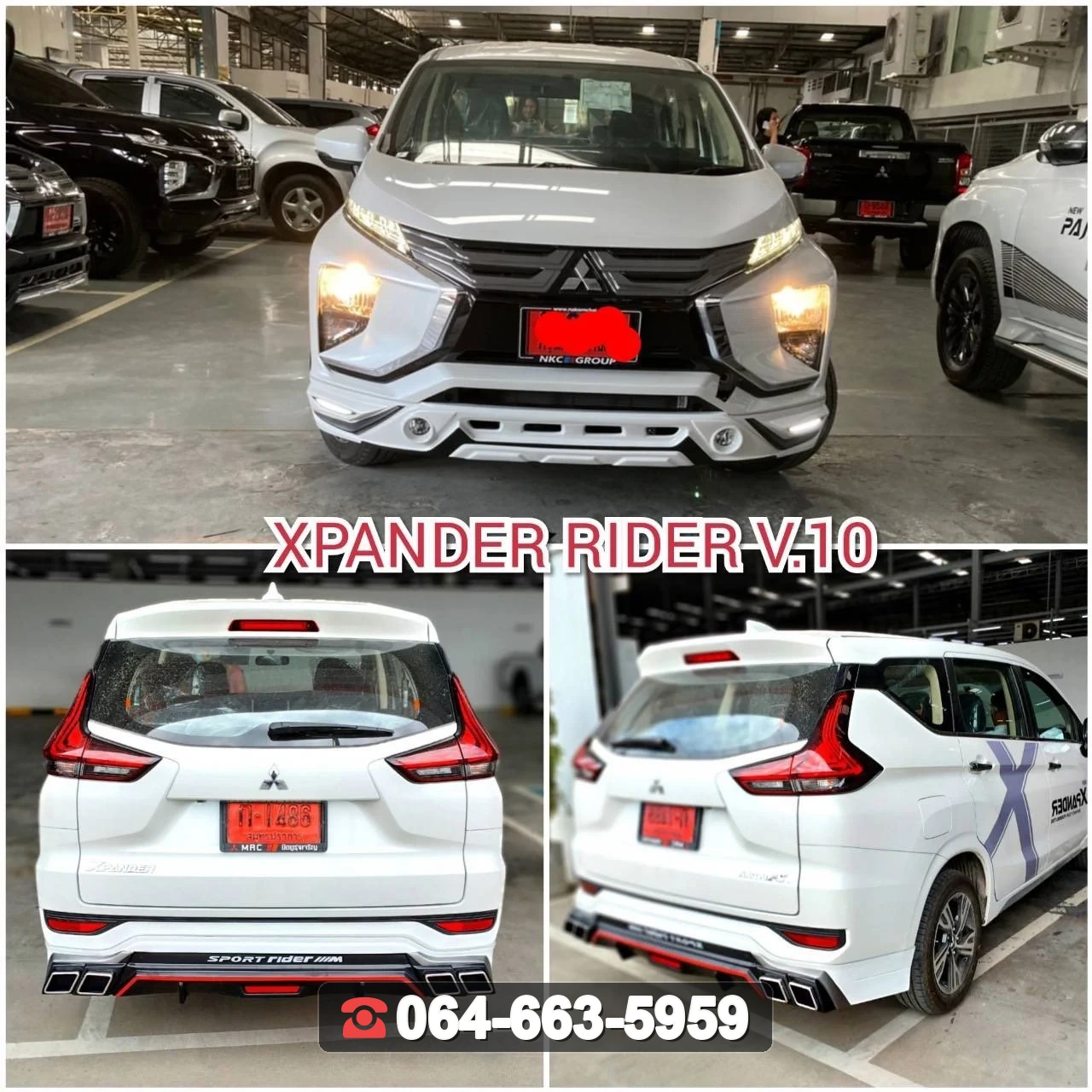 ชุดแต่ง MITSUBISHI Xpander GT 2021 V.10 RiderM ภาพ 2