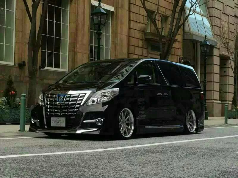 รูปชุดแต่ง ชุดแต่ง Toyota Alphard AH20 2009 2014 แปลงหน้าเป็น 2015 ภาพที่ 2