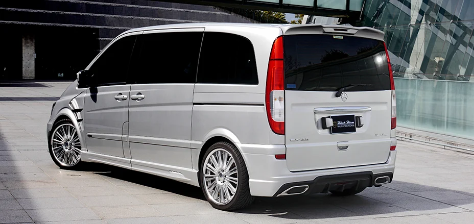 ชุดแต่ง MERCEDES-BENZ V-CLASS SHORT/LONG WALD Japan สปอร์ตไลน์ แบล็กไบซัน เอดิชัน ภาพ 20