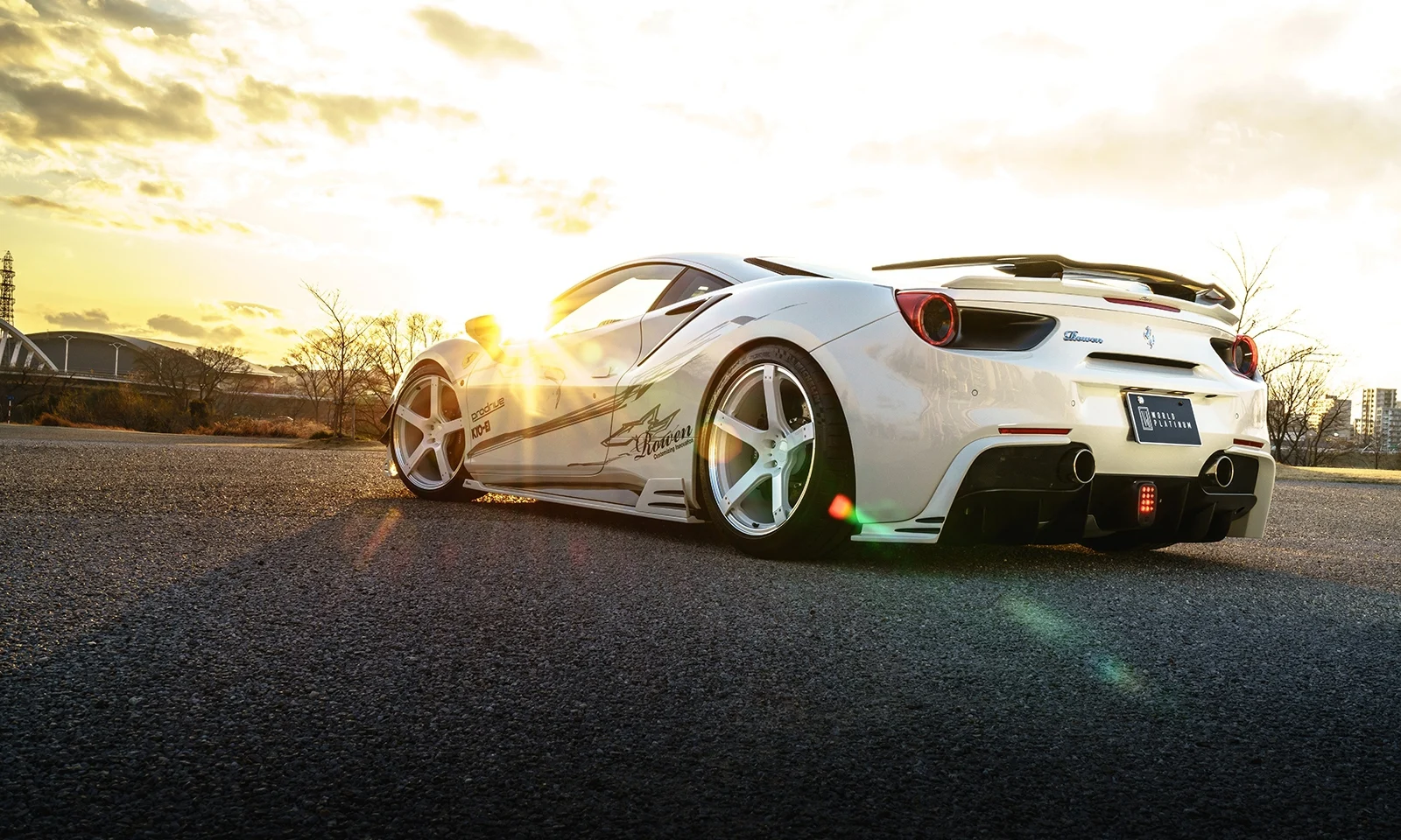 ชุดแต่ง FERRARI 488 GTB 2015.07~Rowen Japan ภาพ 4