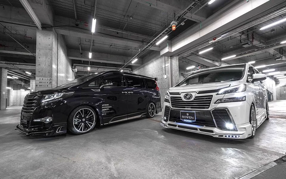 รูปชุดแต่ง ชุดแต่ง Toyota Vellfire30 2015 2017 Rowen ภาพที่ 6