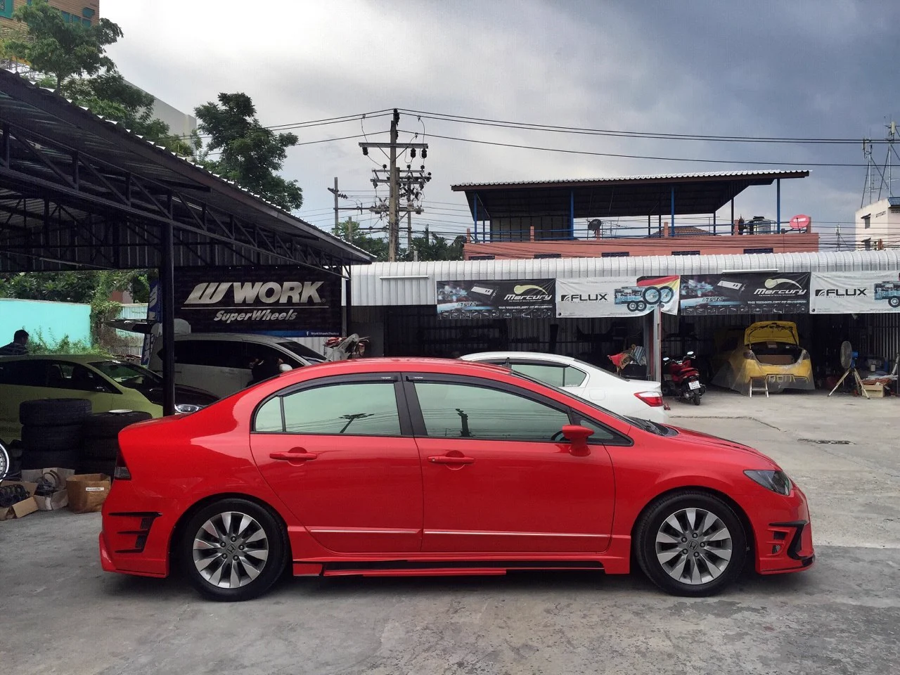 รูปชุดแต่ง ชุดแต่ง Honda Civic FD 06 11 K Break ภาพที่ 6