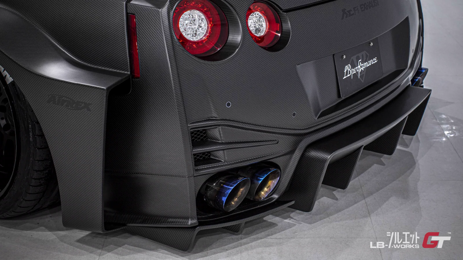 รูปชุดแต่ง ชุดแต่ง Nissan GTR R35 LB Work GT RR ภาพที่ 6