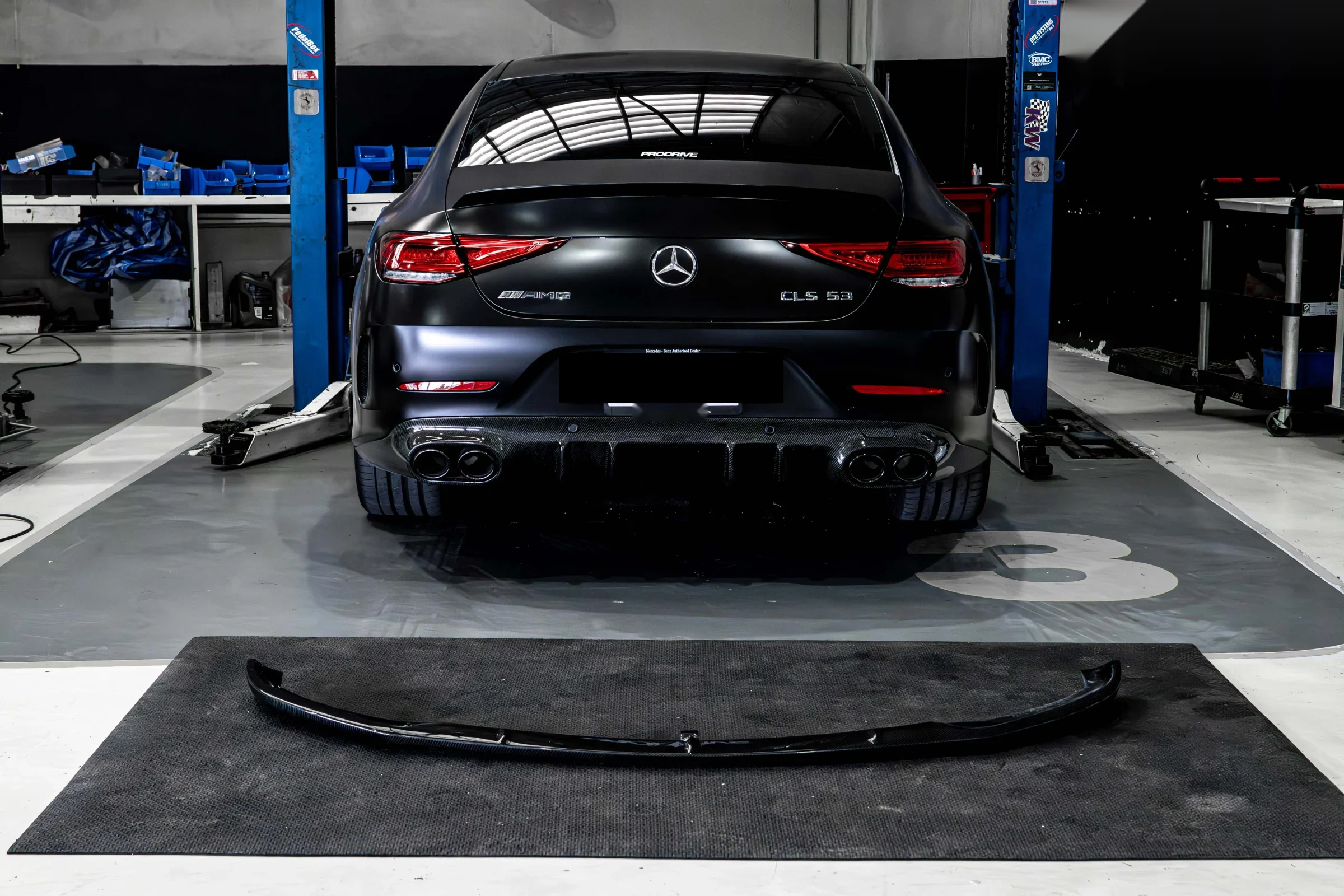 ชุดแต่ง MERCEDES BENZ CLS53 C257 Mercedes Benz CLS53 x คาร์บอน สปอยเลอร์หน้า Prodrive Shop ภาพ 2