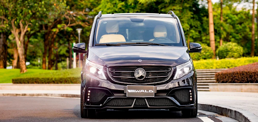 ชุดแต่ง MERCEDES-BENZ V-CLASS LONG WALD Japan สปอร์ตไลน์ แบล็กไบซัน เอดิชัน ภาพ 18