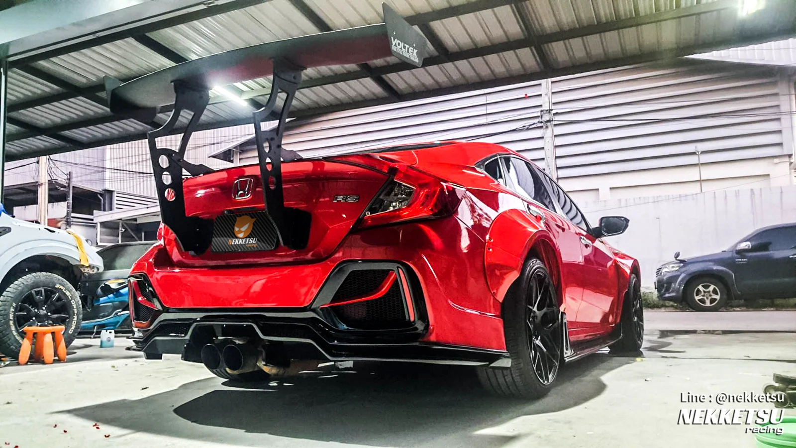 รูปชุดแต่ง ชุดแต่ง Honda Civic FC 16 21 Type MC 2022 ภาพที่ 12