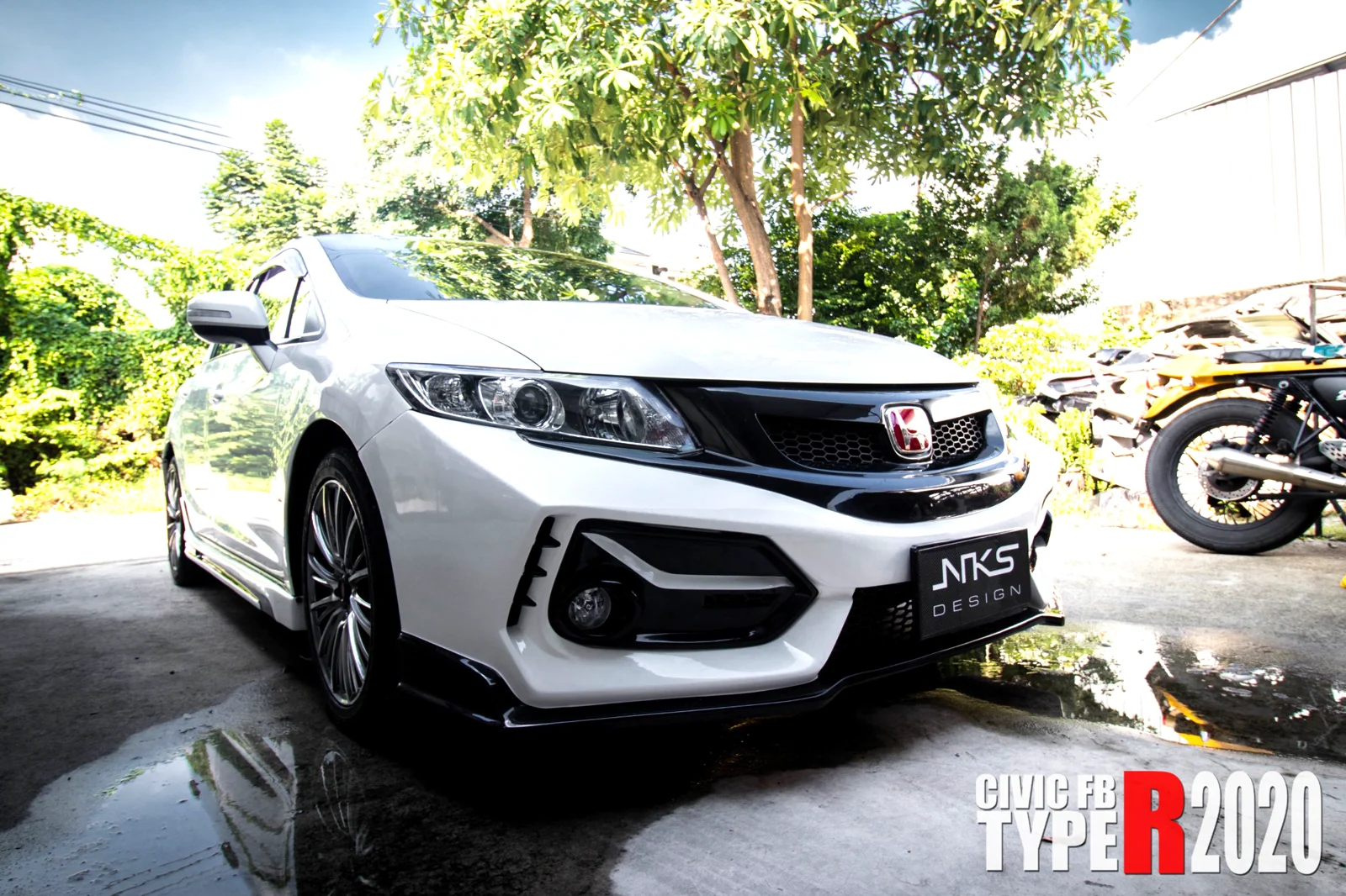 รูปชุดแต่ง ชุดแต่ง Honda Civic FB 12 15 Type R 2020 ภาพที่ 13