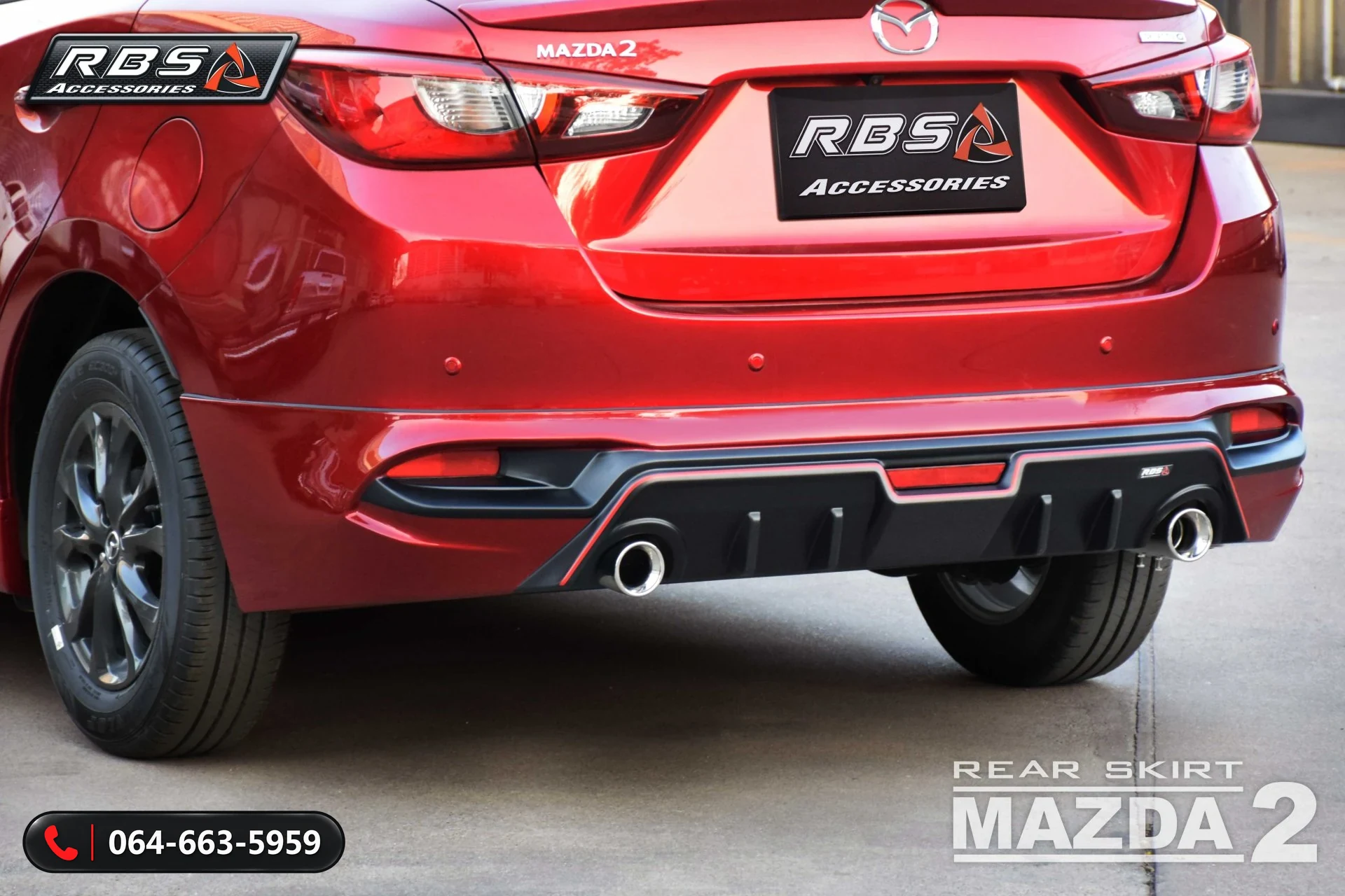 ชุดแต่ง MAZDA 2 MZADA 2 2020 IDEO RBS ภาพ 6