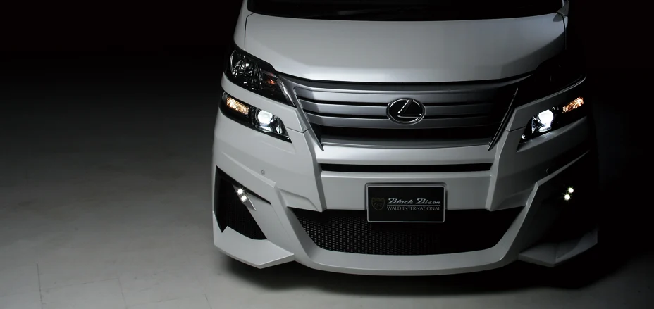 ชุดแต่ง TOYOTA VELLFIRE WALD Japan สปอร์ตไลน์ แบล็กไบซัน เอดิชัน COMBINATION KIT ภาพ 1