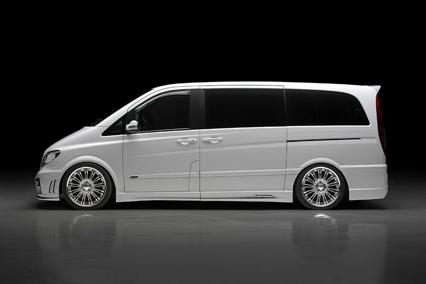 ชุดแต่ง MERCEDES-BENZ V-CLASS SHORT/LONG(incl.VIANO) WALD Japan สปอร์ตไลน์ แบล็กไบซัน เอดิชัน ภาพ 7