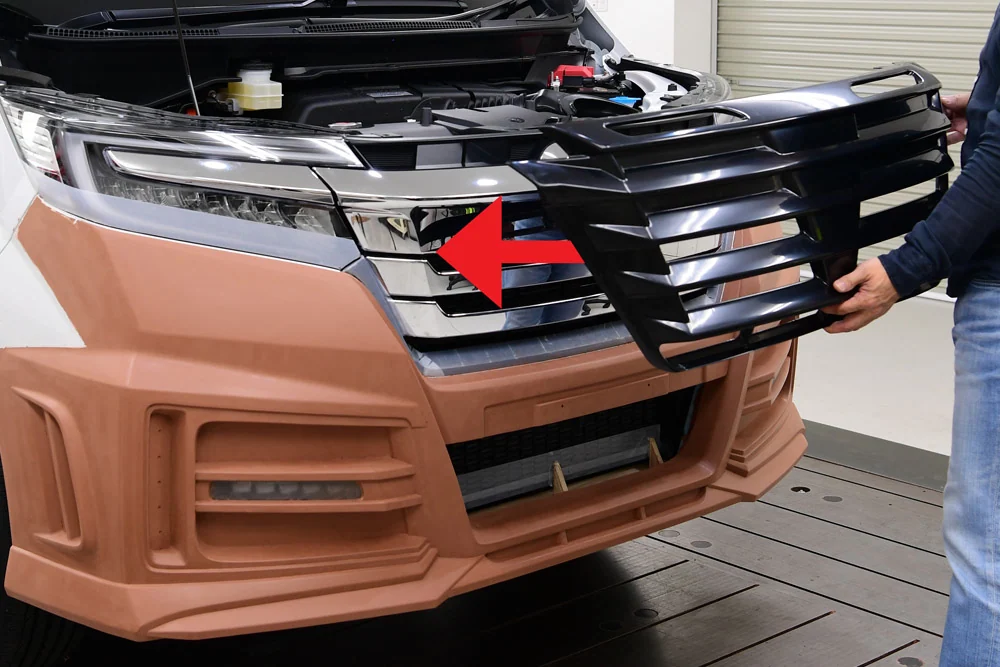 รูปชุดแต่ง ชุดแต่ง Honda Step WGN Noblesse 2019 2022 ภาพที่ 3