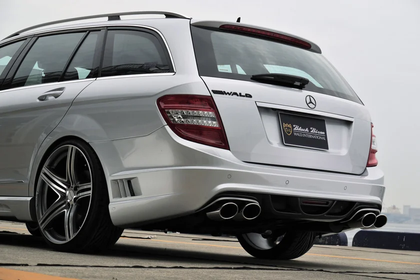 ชุดแต่ง MERCEDES-BENZ C-CLASS WAGON WALD Japan สปอร์ตไลน์ แบล็กไบซัน เอดิชัน ภาพ 5