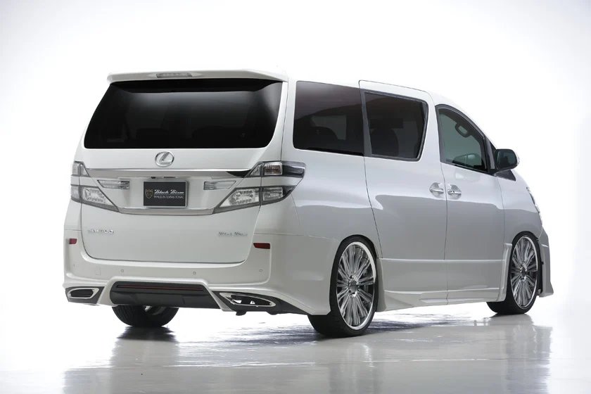 ชุดแต่ง TOYOTA VELLFIRE WALD Japan สปอร์ตไลน์ แบล็กไบซัน เอดิชัน ภาพ 5
