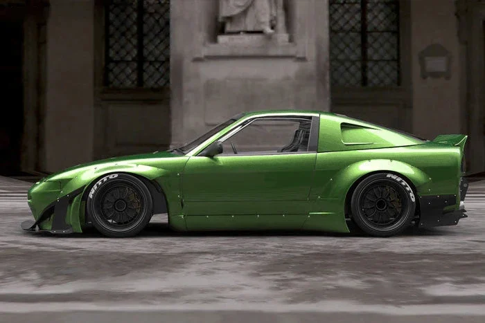 สเกิร์ตข้าง (ชิ้นแยก) - V2.0 NISSAN 180SX / 240SX [RPS13] Rocket Bunny Racing ภาพสินค้าที่เลือก