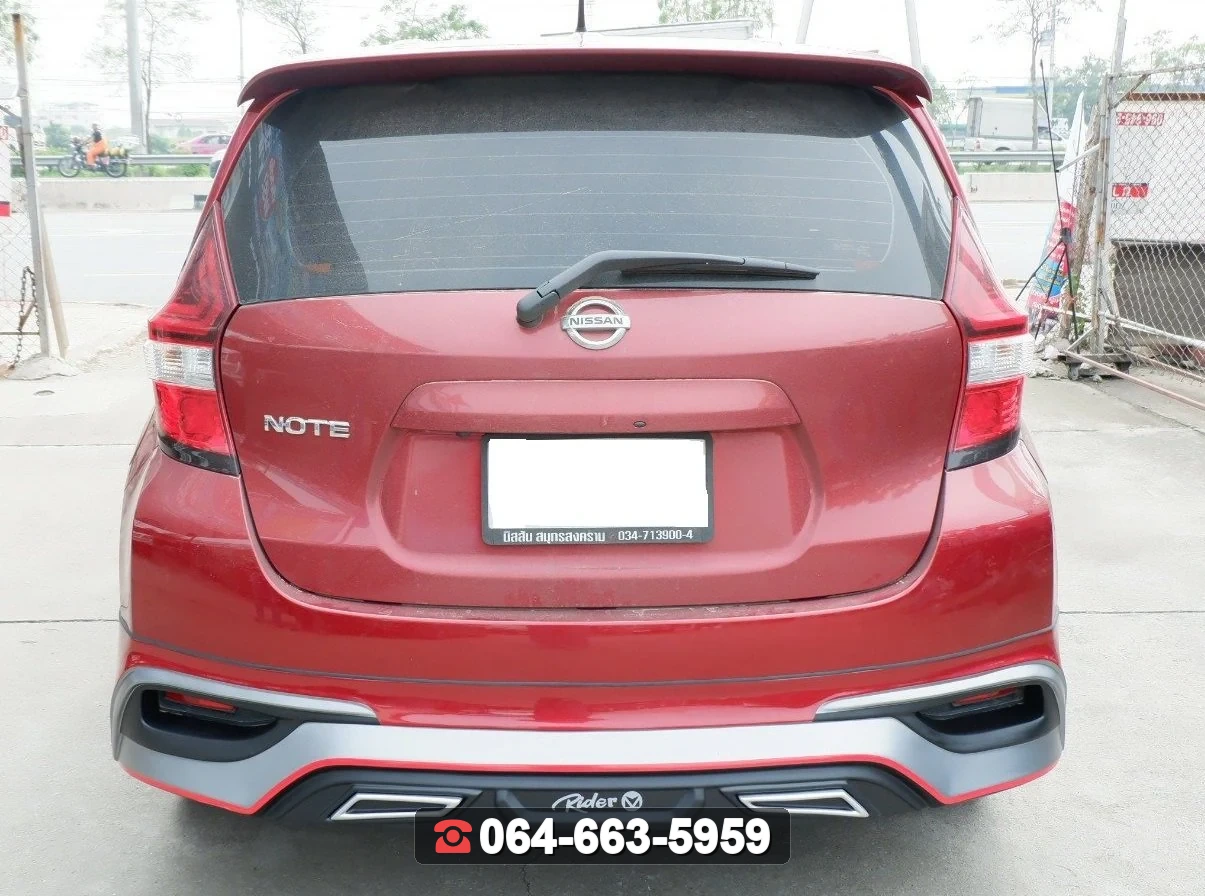 ชุดแต่ง NISSAN NOTE RiderM ภาพ 4
