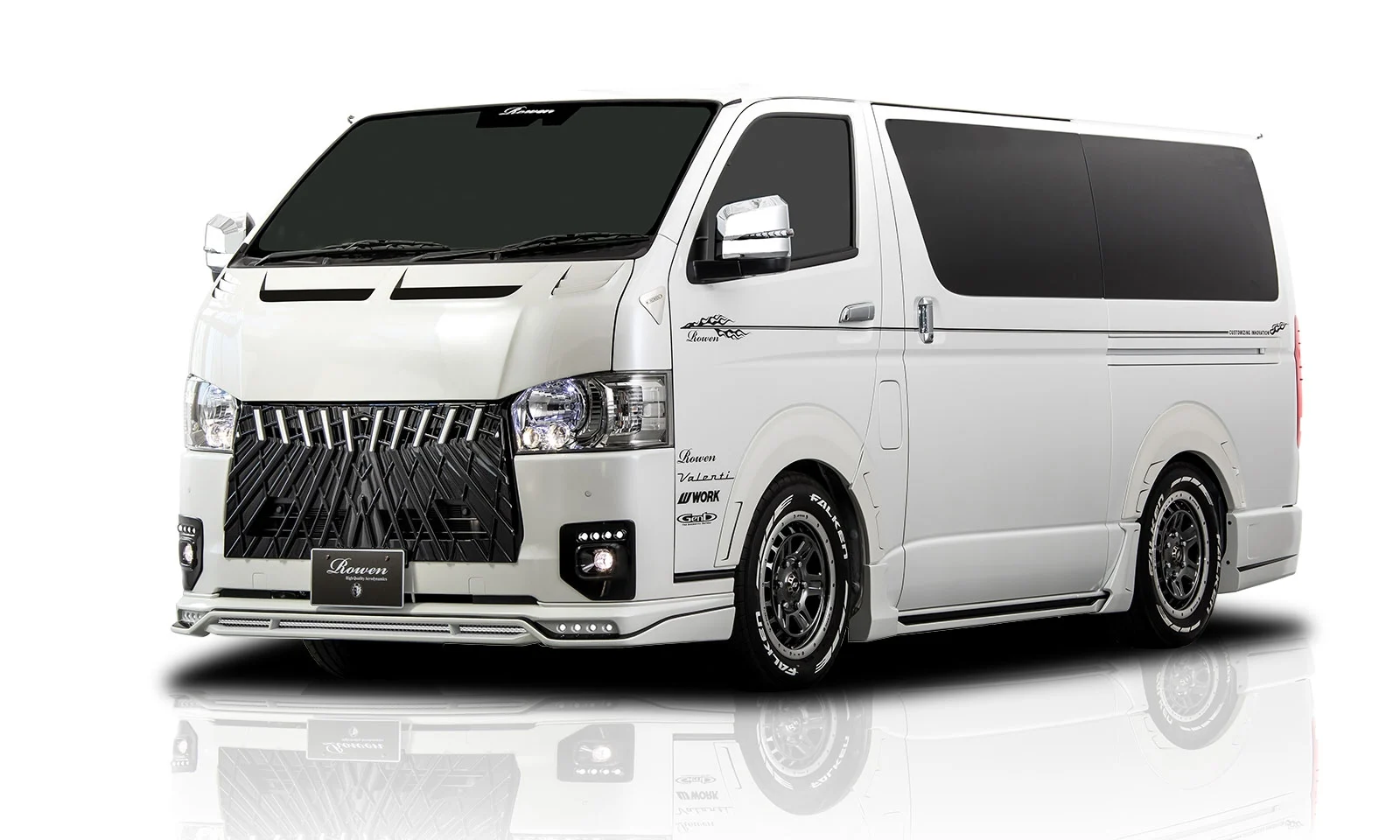 ชุดแต่ง TOYOTA 200HIACE 7 /8 /9 GDH/TRH20# 2022.4/2024.2/2025.06~Rowen Japan ภาพ 2