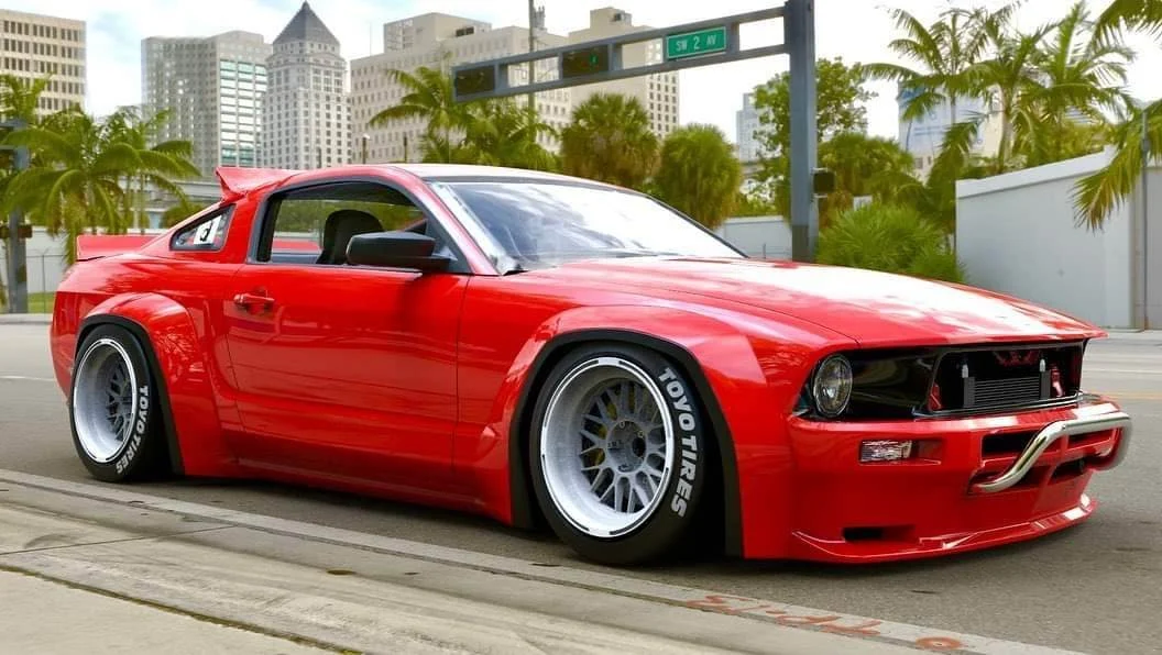ชุดแต่งไวด์บอดี้ Pandem FORD MUSTANG S197 V1.0 พร้อม Duck Wing และ Roof Wing ภาพสินค้าที่เลือก