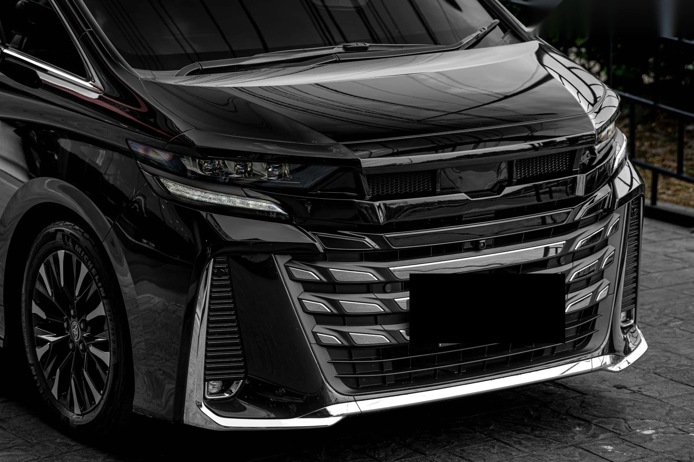 ชุดแต่ง TOYOTA VELLFIRE Toyota Vellfire 40 x KUHL KR-40VRR ฝากระโปรง Spolier,Front Grill x Dixcel Bake Pads Prodrive Shop ภาพ 2