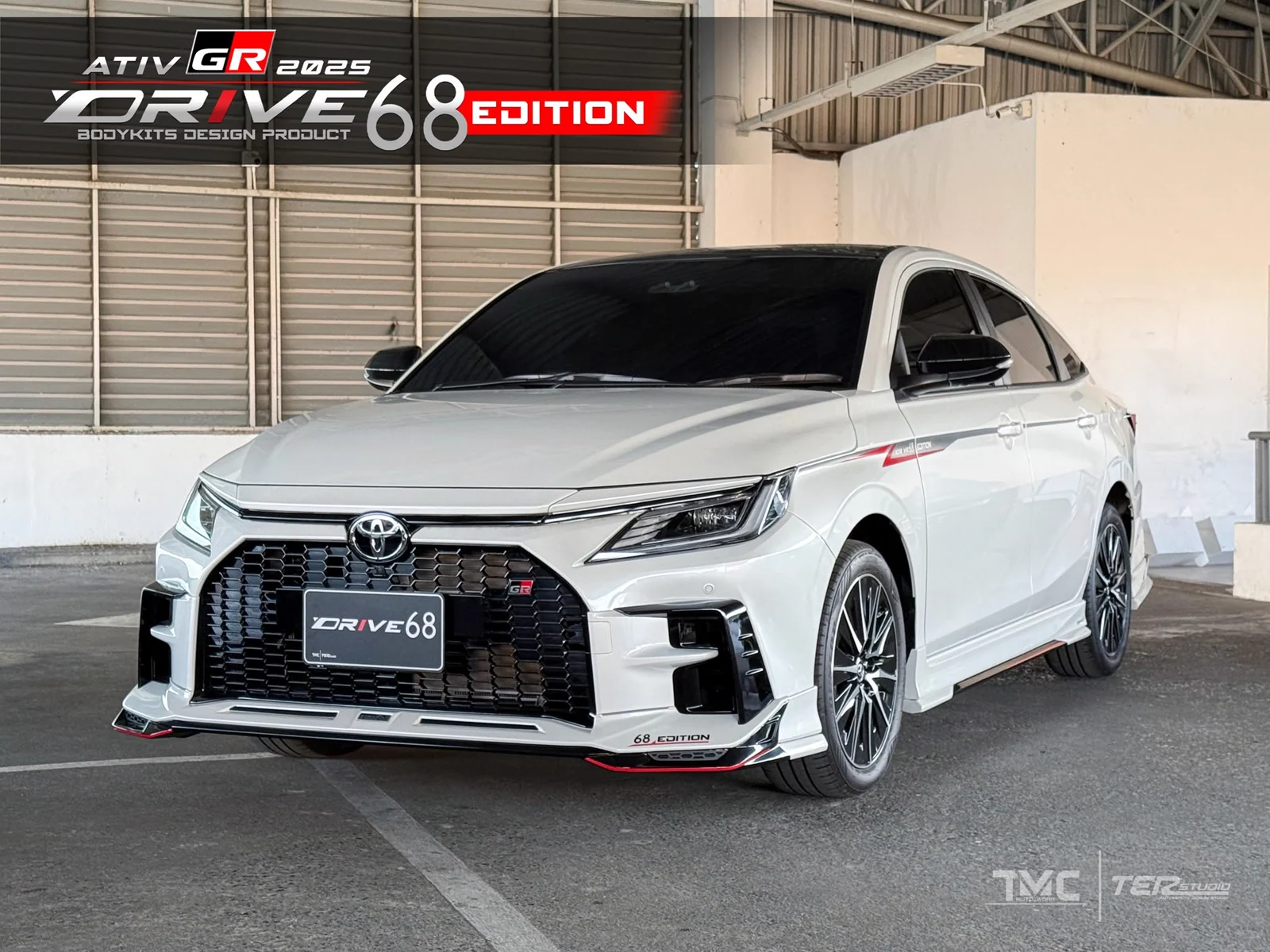 รูปชุดแต่ง ชุดแต่ง Toyota Yaris Ativ 24 26 GR Sport 2025 ภาพที่ 5